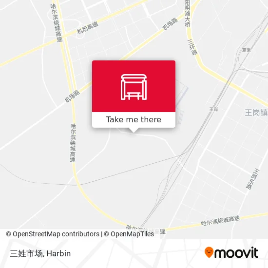 三姓市场 map
