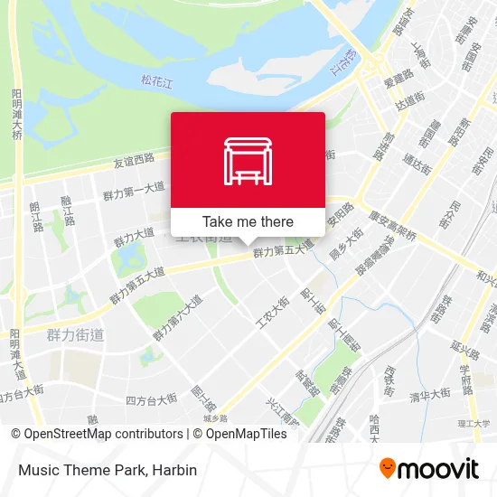 Music Theme Park map