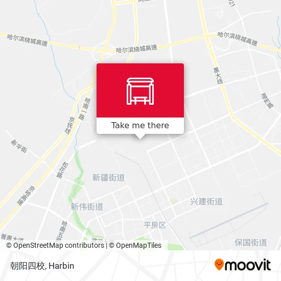 朝阳四校 map