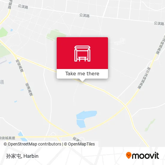 孙家屯 map