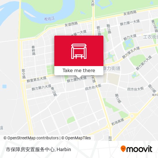 市保障房安置服务中心 map