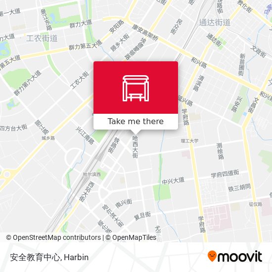 安全教育中心 map