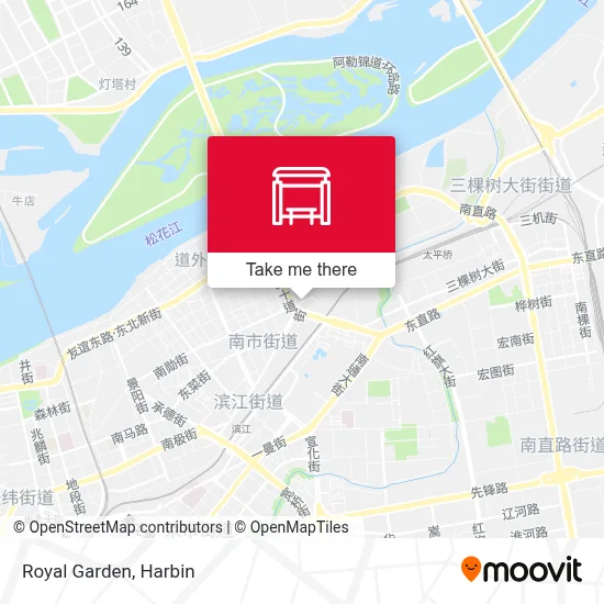 Royal Garden map
