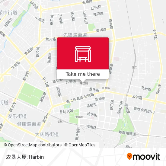 农垦大厦 map
