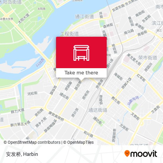 安发桥 map