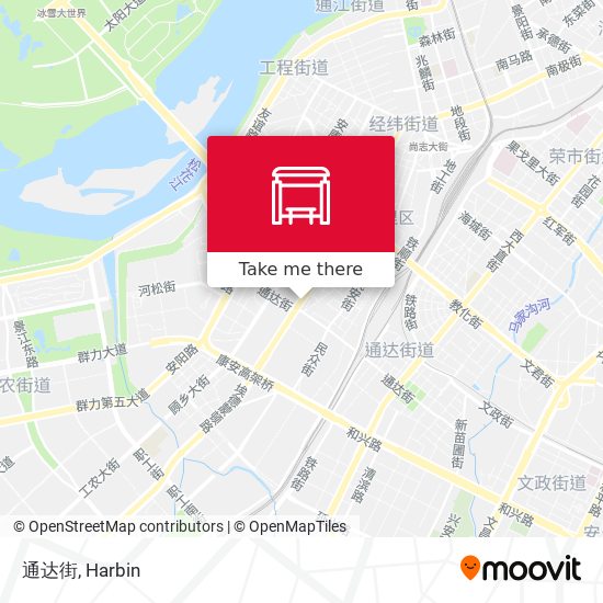 通达街 map