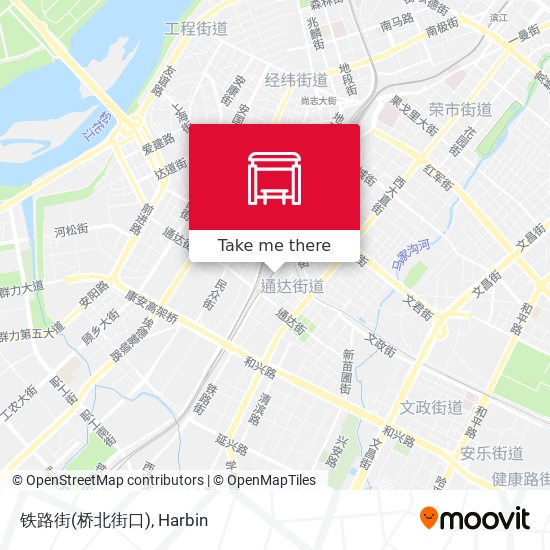 铁路街(桥北街口) map