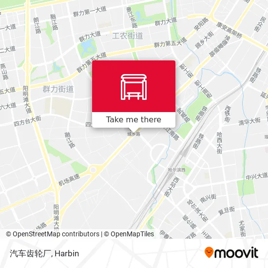 汽车齿轮厂 map