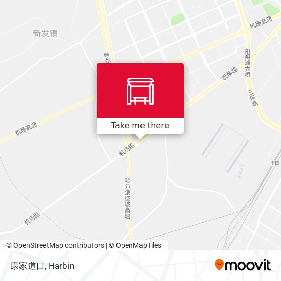康家道口 map