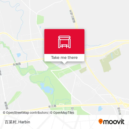 百菜村 map