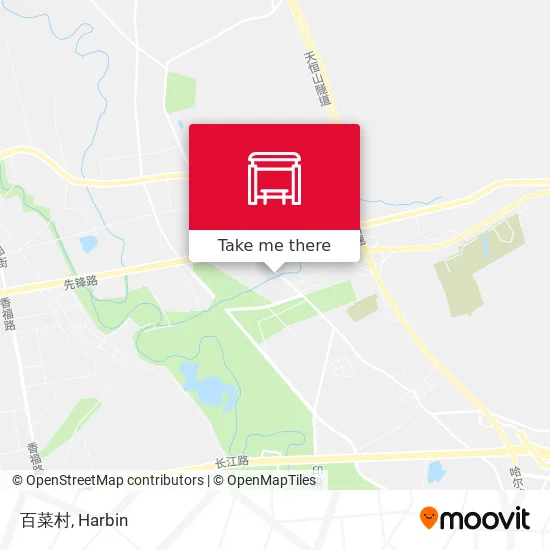 百菜村 map