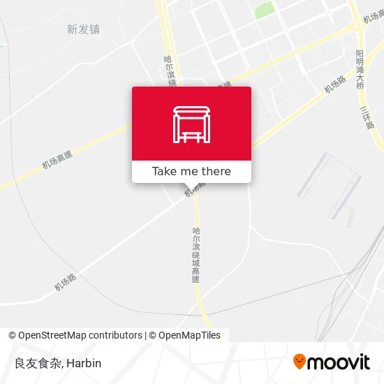 良友食杂 map