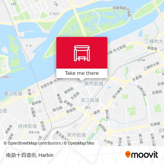 南勋十四道街 map
