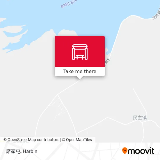 席家屯 map