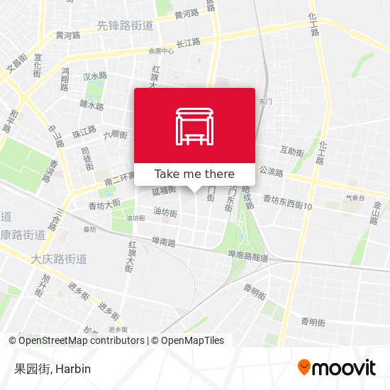 果园街 map
