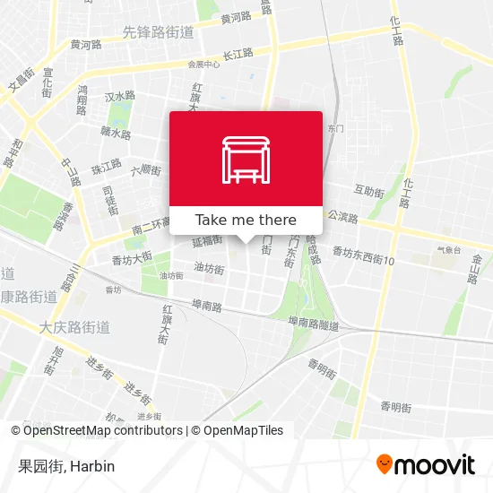 果园街 map