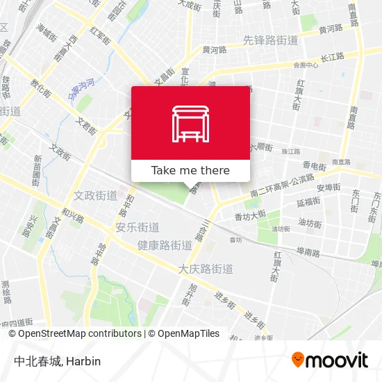 中北春城 map