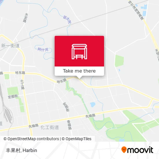 丰果村 map