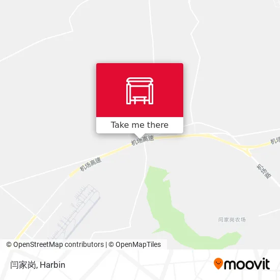 闫家岗 map