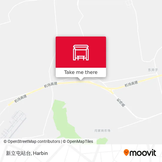 新立屯站台 map