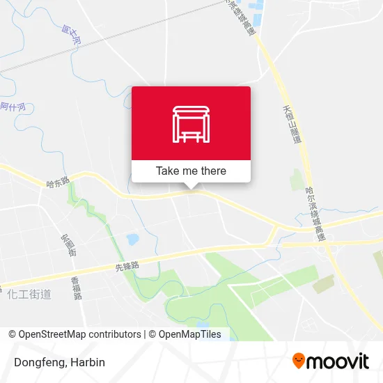 Dongfeng map
