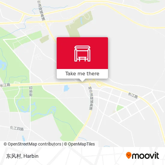 东风村 map