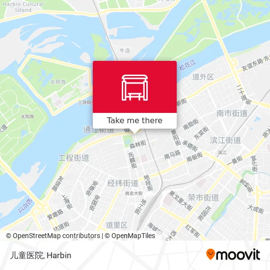 儿童医院 map