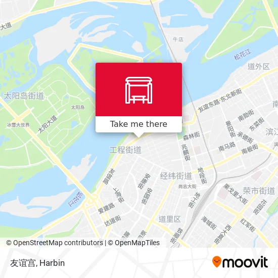 友谊宫 map
