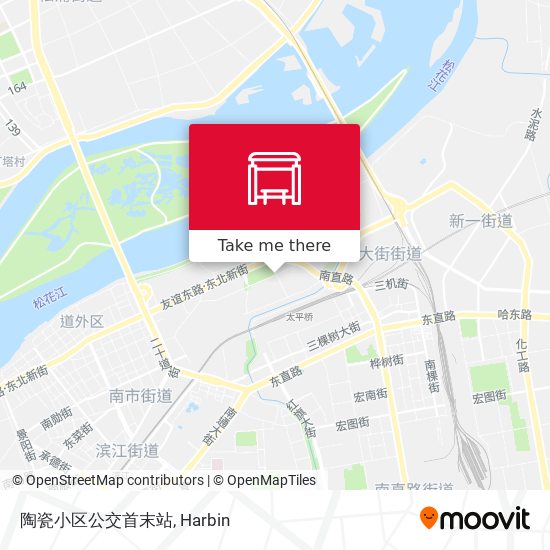 陶瓷小区公交首末站 map