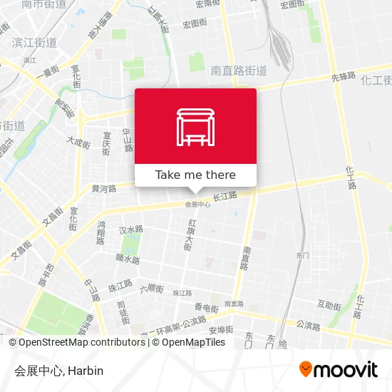 会展中心 map