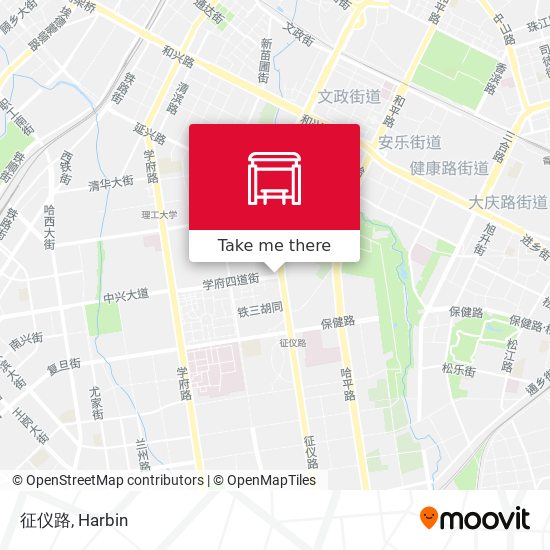 征仪路 map