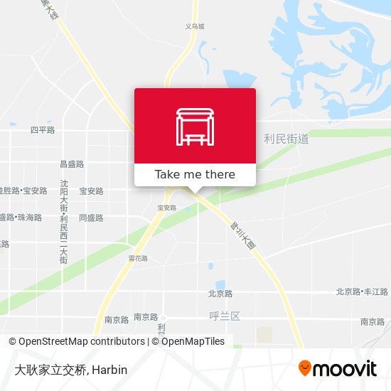 大耿家立交桥 map