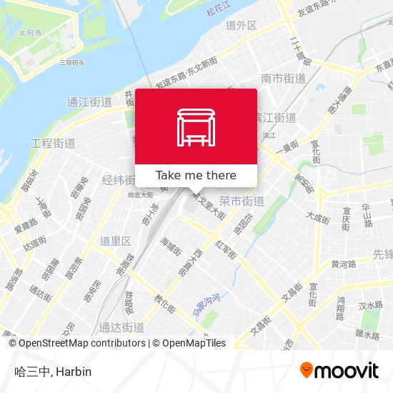 Harbin No. 3 Middle School map