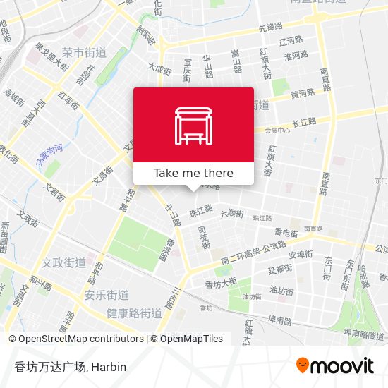 香坊万达广场 map