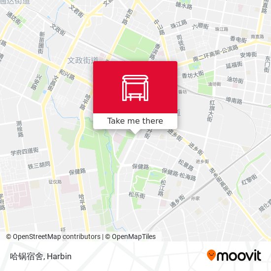 哈锅宿舍 map