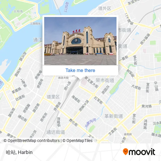 哈站 map