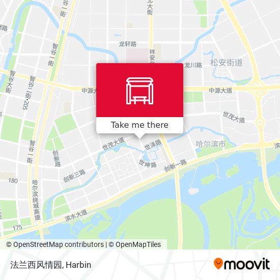 法兰西风情园 map