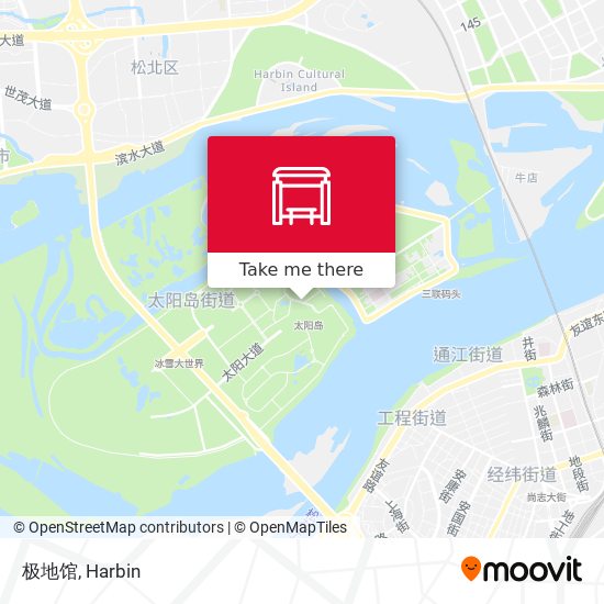 极地馆 map