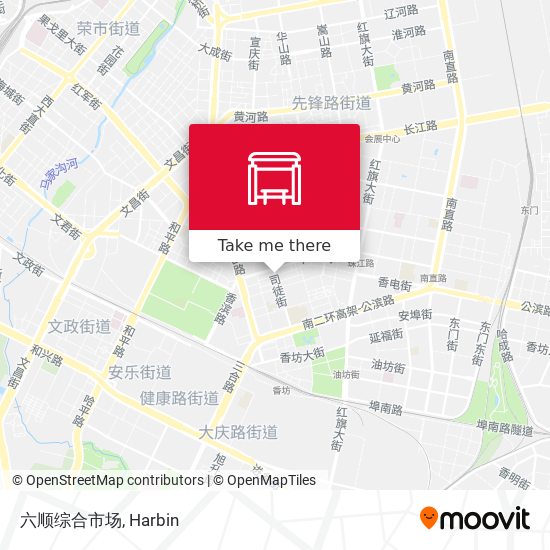 六顺综合市场 map