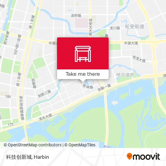 科技创新城 map