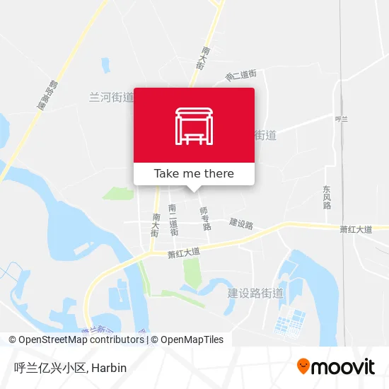 呼兰亿兴小区 map