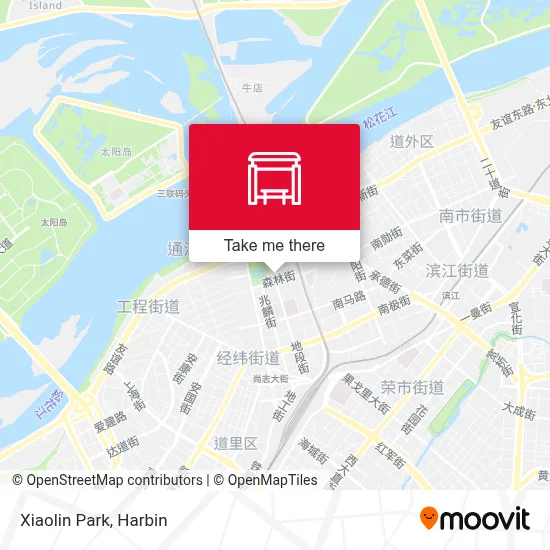Xiaolin Park map