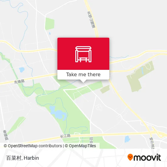 百菜村 map