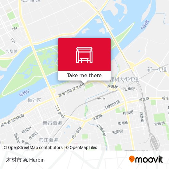 木材市场 map