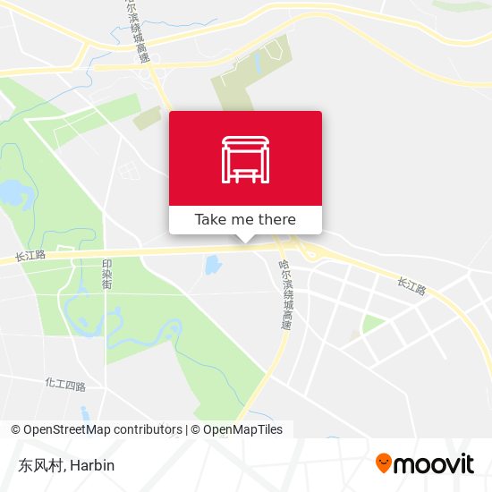 东风村 map
