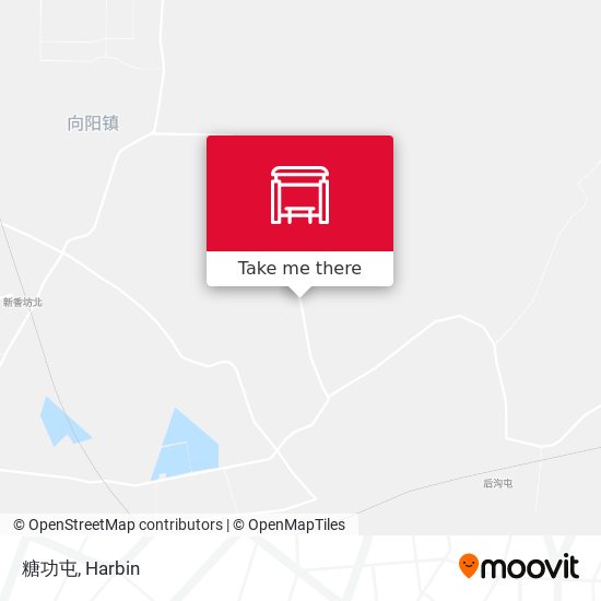 糖功屯 map