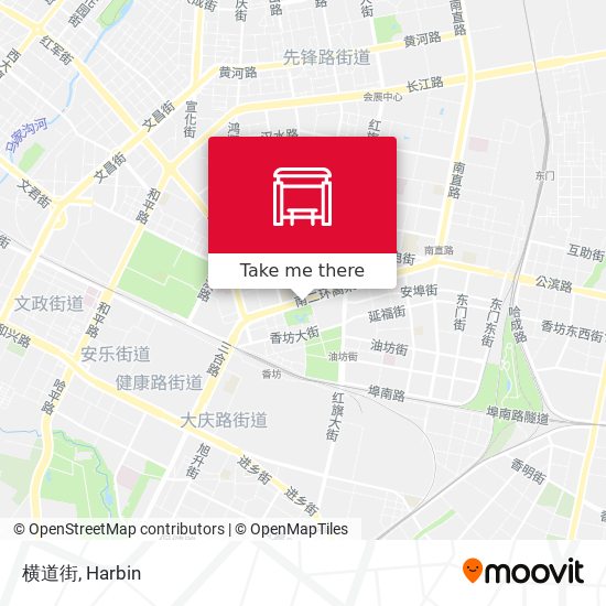 横道街 map