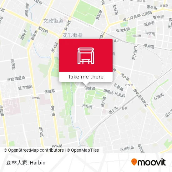 森林人家 map