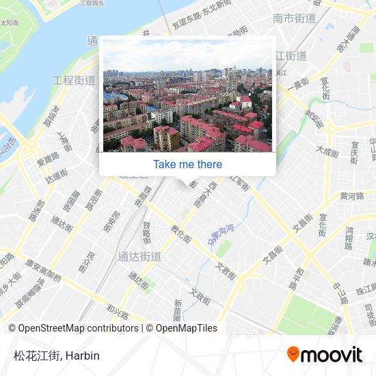 松花江街 map