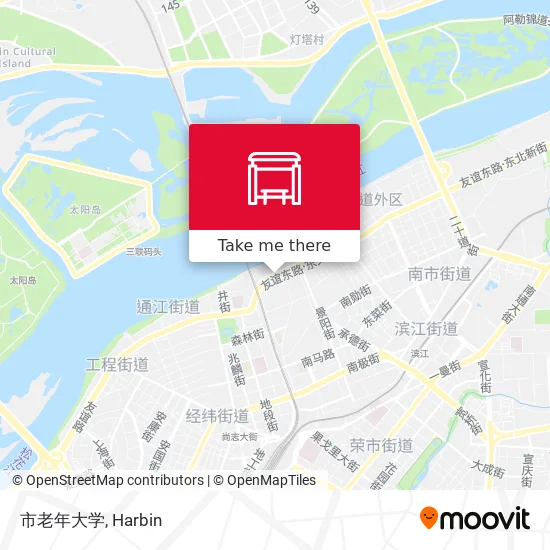 市老年大学 map